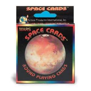  Planet Mars Round Playing Cards Toys & Games