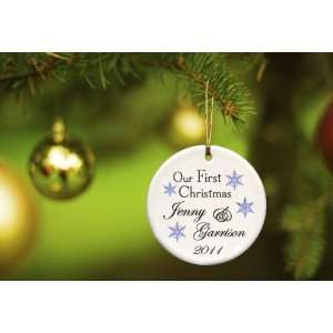  Our First Christmas Ornament (8 Styles)