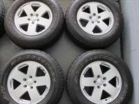 Four 07 11 Jeep Wrangler Factory 18 Wheels Tires OEM Rims 9076 255/70 