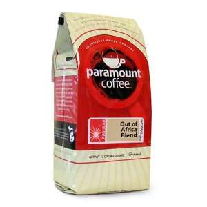 Paramount Coffee, Out of Africa Blend Ground, 12 Ounce Bags (Pack of 3 