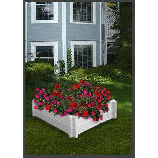 New England Arbors VA68225 38 x 38 Huntington Raised Garden Bed 