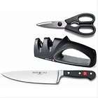 NEW ZWILLING J.A. HENCKELS 7 PIECE KNIFE SET FOUR STAR KNIVES WITH 