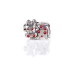 Bling Jewelry Cow Animal CZ 925 Sterling Silver July Birthstone Bead 