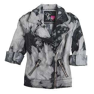 Juniors Plus Long Sleeve Acid Washed Denim Jacket  Te Amo Clothing 