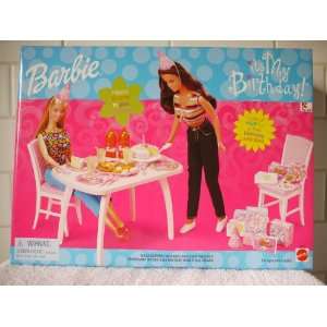   Barbie Its My Birthday K Mart Exclusive Play Set (2001) Toys & Games