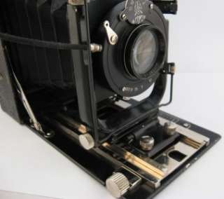 Soviet Russian folding camera FOTOKOR 9x12 cm CASE PLATES  