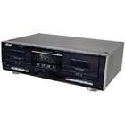 PyleHome   Dual Stereo Cassette Deck w/Tape USB to  Converter 
