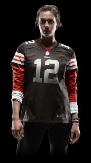 Nike Store. NFL Cleveland Browns (Colt McCoy) Womens Football Home 