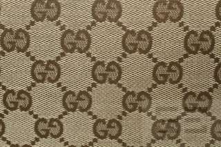Gucci Brown Monogram Canvas Diaper Tote Bag  