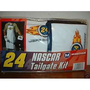  New Jeff Gordon #24 NASCAR Tailgate Kit BBQ Accessories 