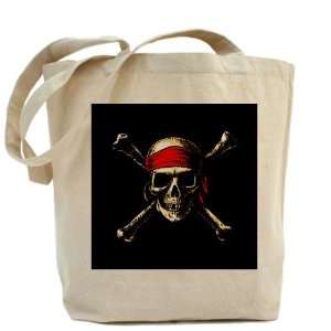  Tote Bag Pirate Skull Crossbones: Everything Else