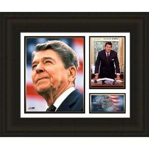  Framed Ronald Reagan Milestones and Memories Sports 