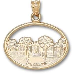 University of Delaware Old College Pendant (Gold Plated)  