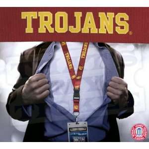   USC Trojans NCAA Lanyard Key Chain and Ticket Holder Sports