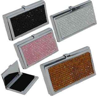 DDI Metal Crystal Like Face Business Card Holder(Pack of 48) at  
