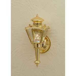  New Street Series 05 Outdoor Wall Sconce 9401PB: Home Improvement