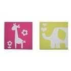 Lambs & Ivy Lambs and Ivy Coco Tails Canvas Wall Art