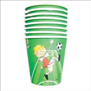  8 Count 9 oz Paper Cup Birthday green Case Pack 144 