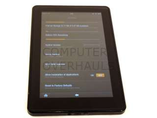  Kindle Fire 8GB, Wi Fi 7in   Black 100% Fully Functional With 