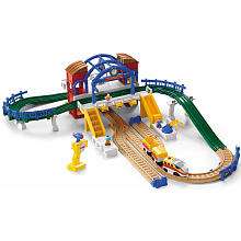   Grand Central Rail & Road System Station   Fisher Price   ToysRUs