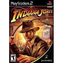 Indiana Jones Staff of Kings for Sony PS2   LucasArts Entertainment 