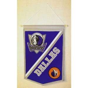  Dallas Mavericks NBA Traditions Banner (12x18) Sports 