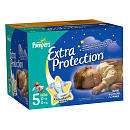 Pampers Extra Protection Nighttime Diapers Super Pack Size 5   72 Ct