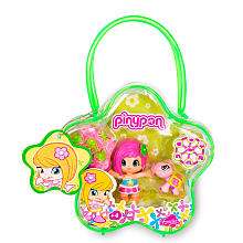 PinyPon Flower Bag Mini Doll Set   Green   Famosa America   