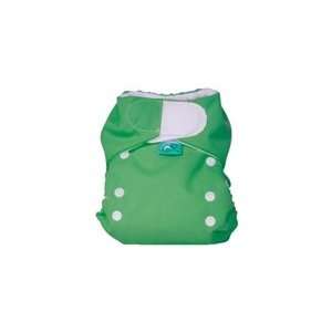    Bummis Tots Bots Easy Fit Pocket Diaper 8 35 lb Apple Green: Baby