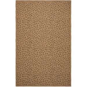   Gold Indoor/ Outdoor Area Rug, 4 Feet by 5 Feet 7 Inch: Home & Kitchen