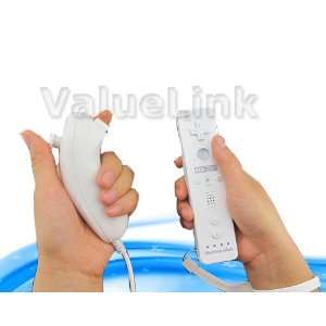   Remote Motion Plus inside 2 in1 Nunchuck for Wii 