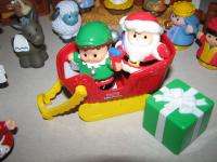 Fisher Price Little People Animals Nativity & Christmas w/Santa Mrs 
