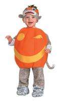 Sock Monkey Pumpkin Infant Costume Size 12 18 Months  