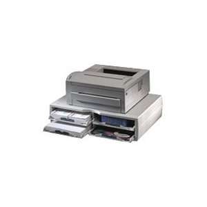   Machine Stand, 4 Slide Out Paper Trays, Platinum