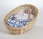 Marie Osmond BABY BUBBLES Full Porcelain Doll & Basket Bonus Baby 