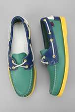 Sebago Neon Leather Spinnaker Boat Shoe