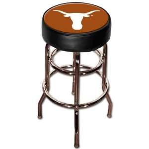 Texas UT Longhorns Chrome Swivel Kitchen/Bar Stool  Sports 