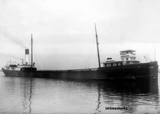 Steamship Freighter Cambria Great Lakes Line 1900  