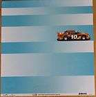   RACING 12 X 12 SCRAPBOOK PAPERS NASCAR CUB SCOUT PINEWOOD DERBY PAGES