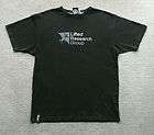 Mens LRG Lifted Research Group T Shirt L Black Grey White