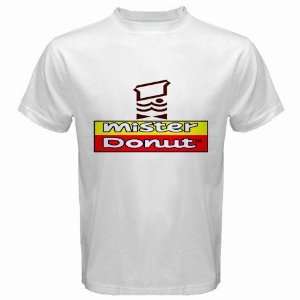  Mister Donut Logo New White T Shirt Size  S  Everything 