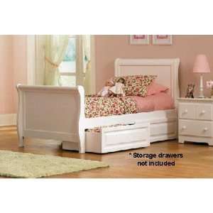  Atlantic Furniture Twin Sleigh Bed: Toys & Games
