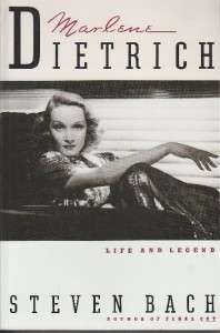   Dietrich Life & Legend Bio Bach 1ed 1992 Movie 9780688132194  