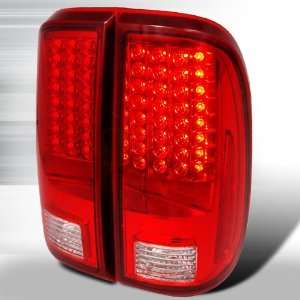  2008 2011 Ford F250 Led Tail Lights Red: Automotive