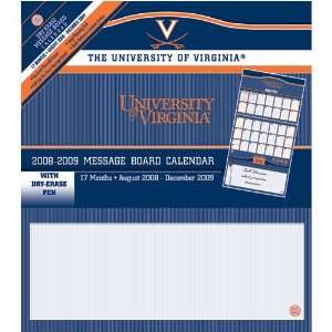   Cavaliers NCAA 17 Month Message Board Calendar