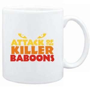Mug White  Attack of the killer Baboons  Animals  Sports 