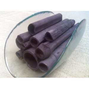 Box of Bamboo Charcoal Stalks and Santiago Decorative Bowl Combo 