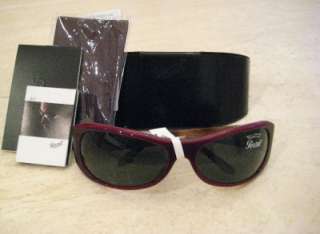 PERSOL MEN NWT $225 Handmade in Italy Sunglasses 2884 S w Case Cloth 