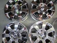 Four 04 11 Ford Expedition Factory 18 Wheels Chrome Clad OEM Rims F150 