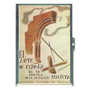  ARTE DE ESPANA SPANISH CIVIL WAR ID Holder, Cigarette Case 